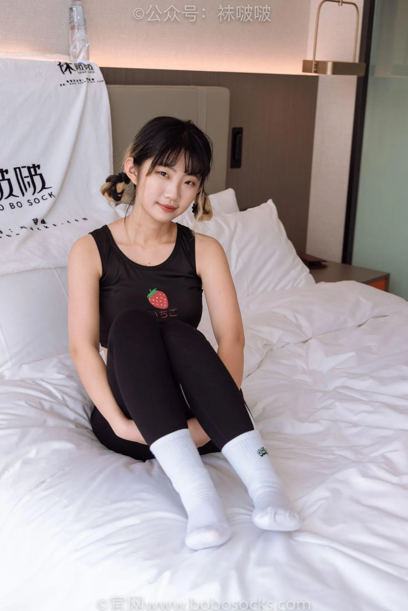 [BoBoSocks袜啵啵]NO.059 砂糖-AJ板鞋、白棉袜、裸足 [142P]插图2